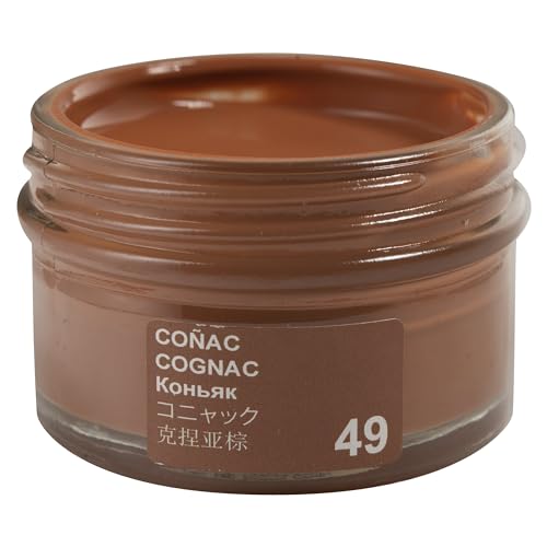 Tarrago Shoe Cream Professional Shoe Polish for Leather Boots, Shoes, Purse, Furniture Eco Friendly Leather Conditioner 1.7oz - Cognac Brown #49 - Image 2