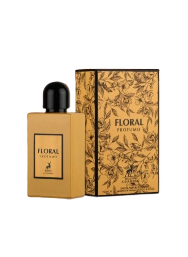 Maison Alhambra Floral Profumo Eau de Parfum (100ml) is an excellent alternative to the yellow Gucci Flora fragrance.