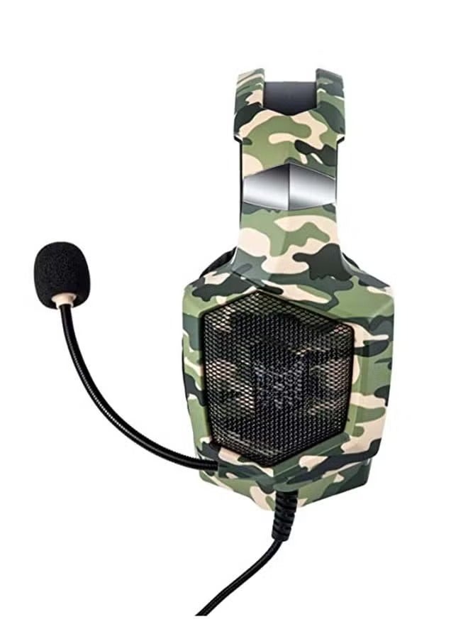 onikuma K8 Stereo Over-Ear Gaming Headphones With Mic For PS4/PS5/X One/X Series/Switch/PC -wired - Image 3