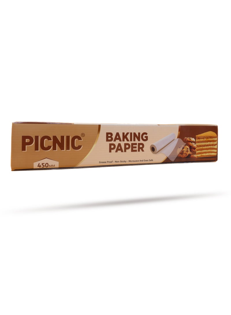 PICNIC BAKING PAPER ROLL 45CM - Image 1