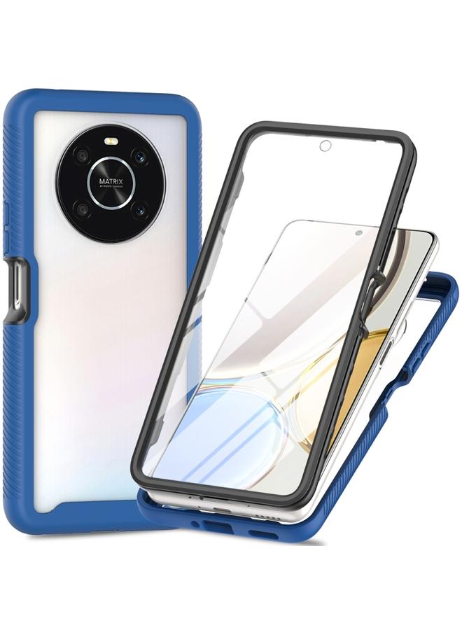 Green Tiger Honor X9 4G 5G Magic4 Lite Starry Sky Full Body Hybrid Shockproof Phone Case Royal Blue - Image 1