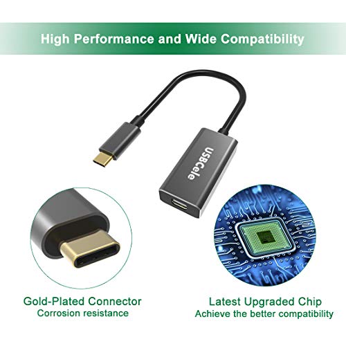 USBCele USB-C to Mini DisplayPort Adapter, USB Type C (Thunderbolt 3) to Mini DP 4K Cable Adapter for MacBook Pro, iMac/iMac Pro, LED Cinema Display and More [Advanced Chip] - Image 3