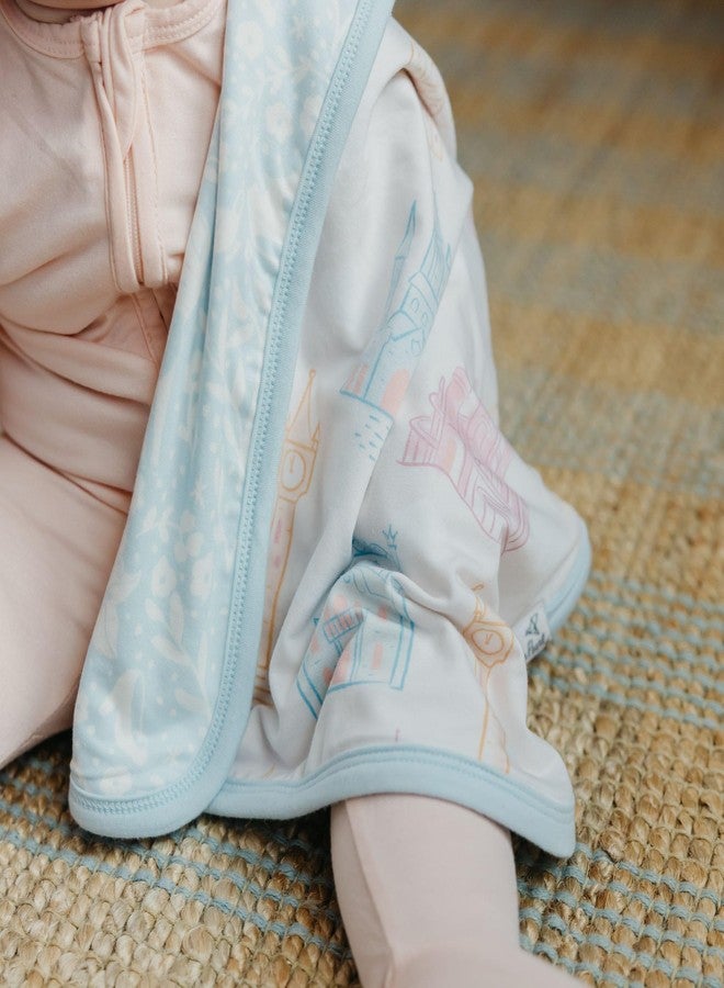 Copper Pearl 3-Layer Knit Security Blanket Set Sized 16" x 16" 2-Pack Princess Palaces - Image 2