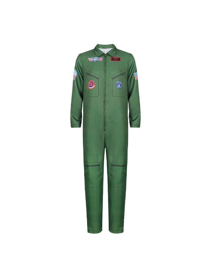 Halloween Pilot Uniform Bar Party Sports Event Group Performance Children's Stage Costumes - Image 1