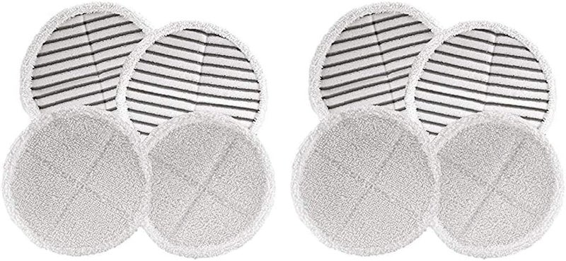 Bissell Bissell 2124 Spinwave Mop Pad Kit Replacement Pads White Pack of 2  - Image 1