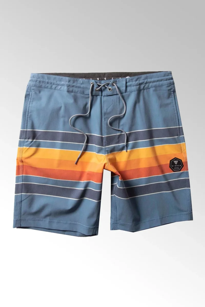Vissla Fist Bump 18.5" Swimshort Harbour Blue