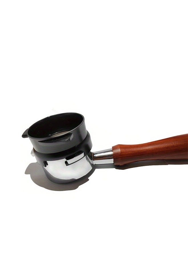 Hanayo Coffee Funnel Ring Stand 54mm Hands-Free Espresso Accessories Coffee Dosing Funnel for Barista(Black)  - Image 3
