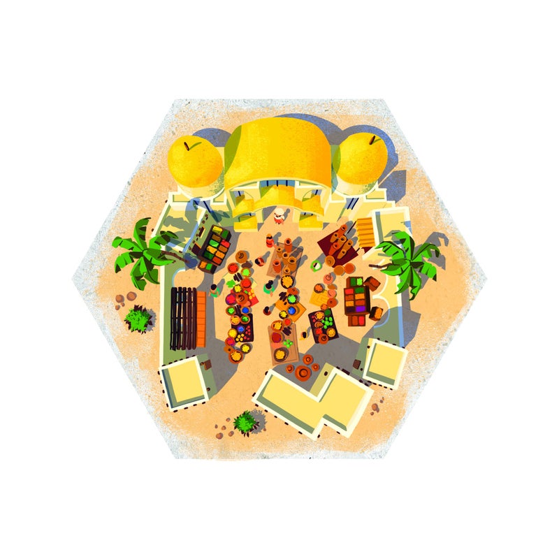 Gigamic Akropolis Strategy Game for Teens and Adults Ages 8 2 to 4 Players 30 Minutes - Image 5