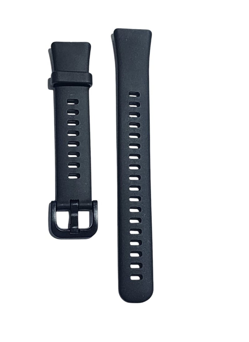 Generic STRAP Huawei Band 8 Sport Soft Silcon Replacement Strap - Black  - Image 1