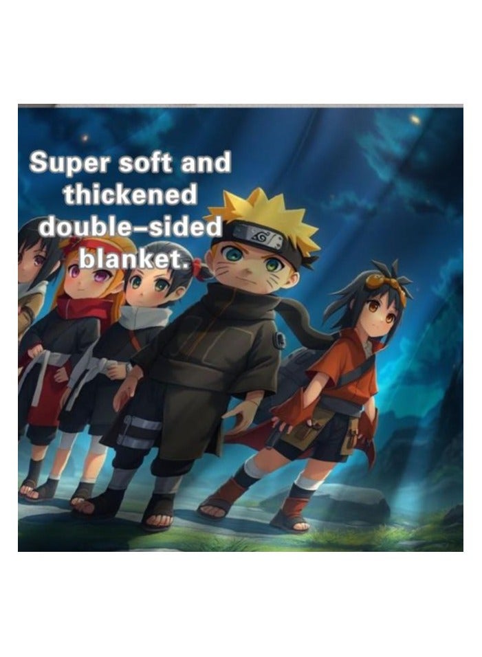 Baby and children's cartoon flannel thin blanket (warm and comfortable, suitable for sleep, games) 70cm*100cm - 644