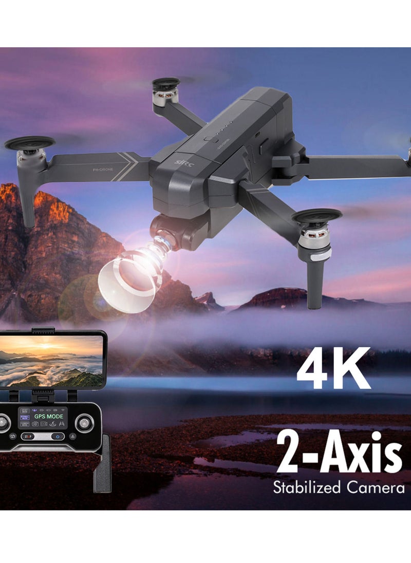 SJRC - F11s 4K PRO RC Drone with Camera 4K 5G Wifi FPV GPS Quadcopter 3000m Control Distance with Storage Bag 3 Battery - Image 1