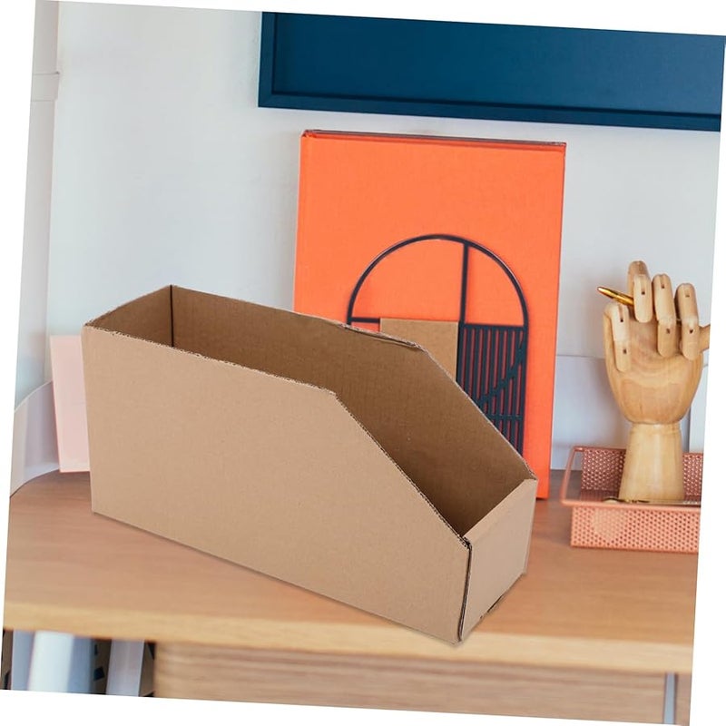 5 Pack Corrugated Cardboard Storage Boxes 12x10x8 Inches for Moving Home Office - Image 5
