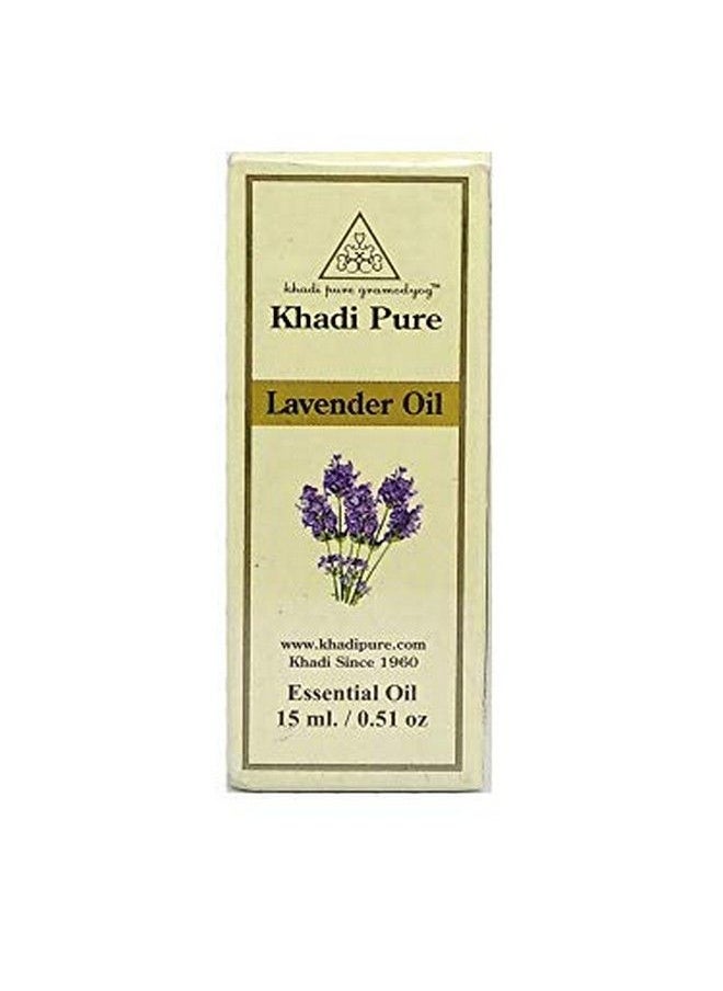 Khadi Pure - Herbal Lavender Essential Oil 15 Ml - Image 1