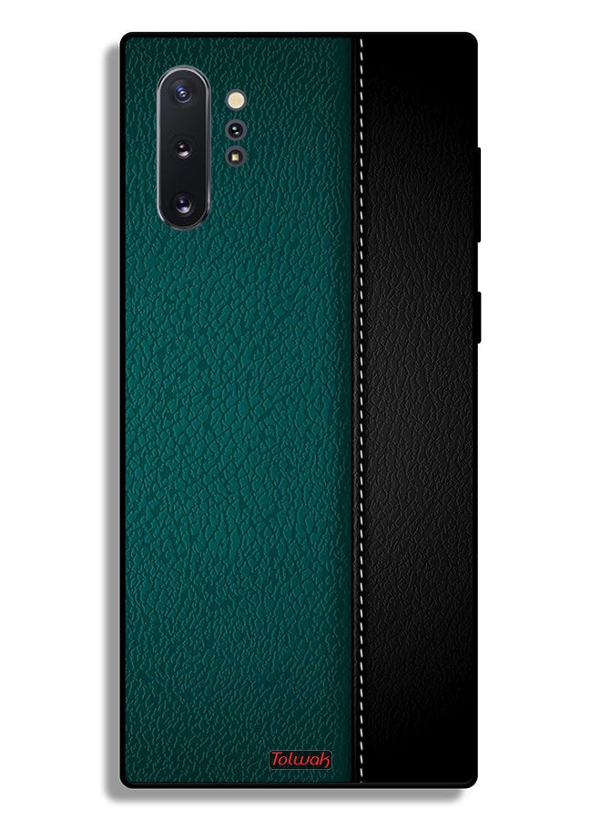 Tolwak غطاء حماية واقٍ لهاتف سامسونج جالاكسي نوت 10 بلس 5G بنمط جلدي - Image 2