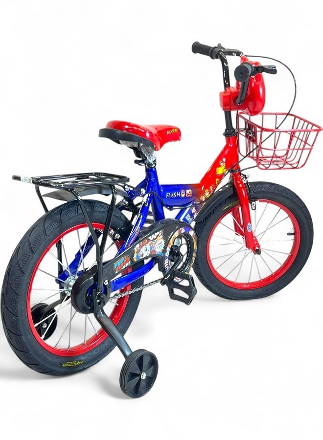 فلاش دراجة اطفال ولادي فيها اصوات وانوار من فلاش - لون احمر - مقاس 12 من 3 سنوات ل5 سنوات - الوكيل الرسمية في مصر المنتج GTG TOYS - Image 3