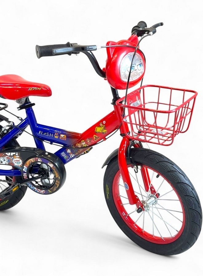 فلاش دراجة اطفال ولادي فيها اصوات وانوار من فلاش - لون احمر - مقاس 12 من 3 سنوات ل5 سنوات - الوكيل الرسمية في مصر المنتج GTG TOYS - Image 2