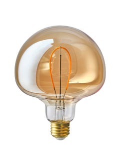 Generic LED Bulb E27 150 Lumen Mushroom Brown Clear Glass 120 mm  - Image 1