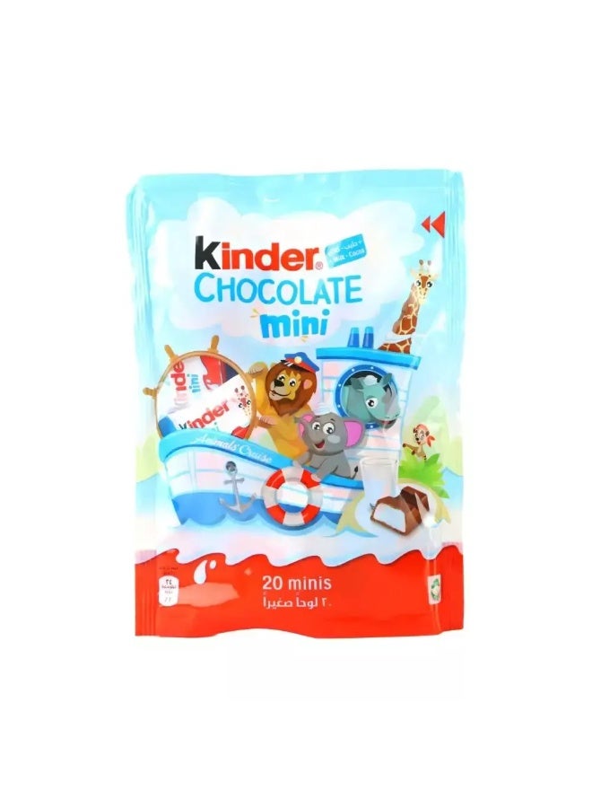 Kinder Chocolate Mini Pack of 20 Minis- 120gms - Image 1
