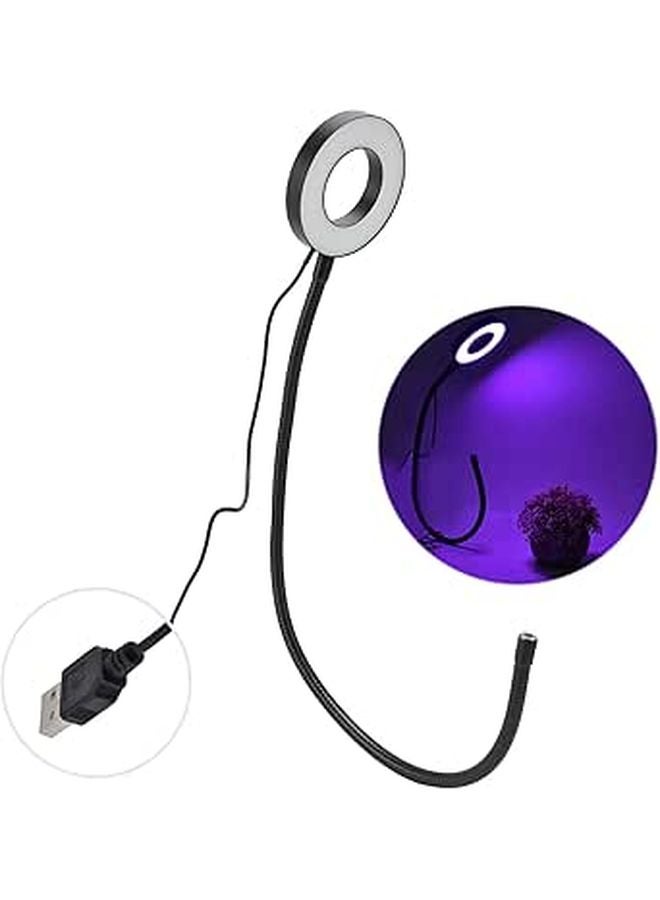 ضوء نبات LED قابل للتعديل بعنق الإوزة بقوة 20 واط، يعمل عبر USB، آمن، منخفض الحرارة، هيكل من الألومنيوم - Image 1