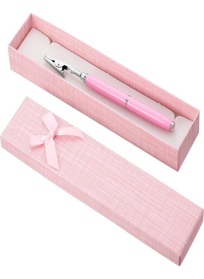 Yexiya Bracelet Helper Tool Bracelet Tool Jewelry Helper Hand Bracelet Assistance Tool Gifts for Women Fastening and Hooking Equipment for Watch Clasps in Gift Box 6.9 Inch (Pink) - Image 1