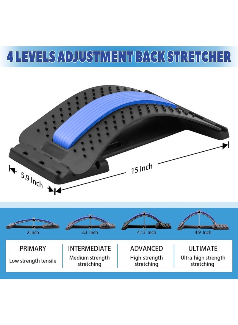 نقالة خلفية قابلة للتعديل لجهاز تخفيف آلام أسفل الظهر مع نقاط مغناطيسية - Image 3