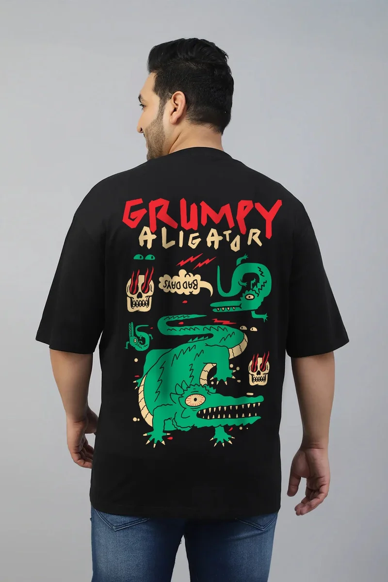 فيردو Veirdo Men’s Oversized , Plus Size  & Regular Fit T-Shirt | Premium Cotton Casual Tee