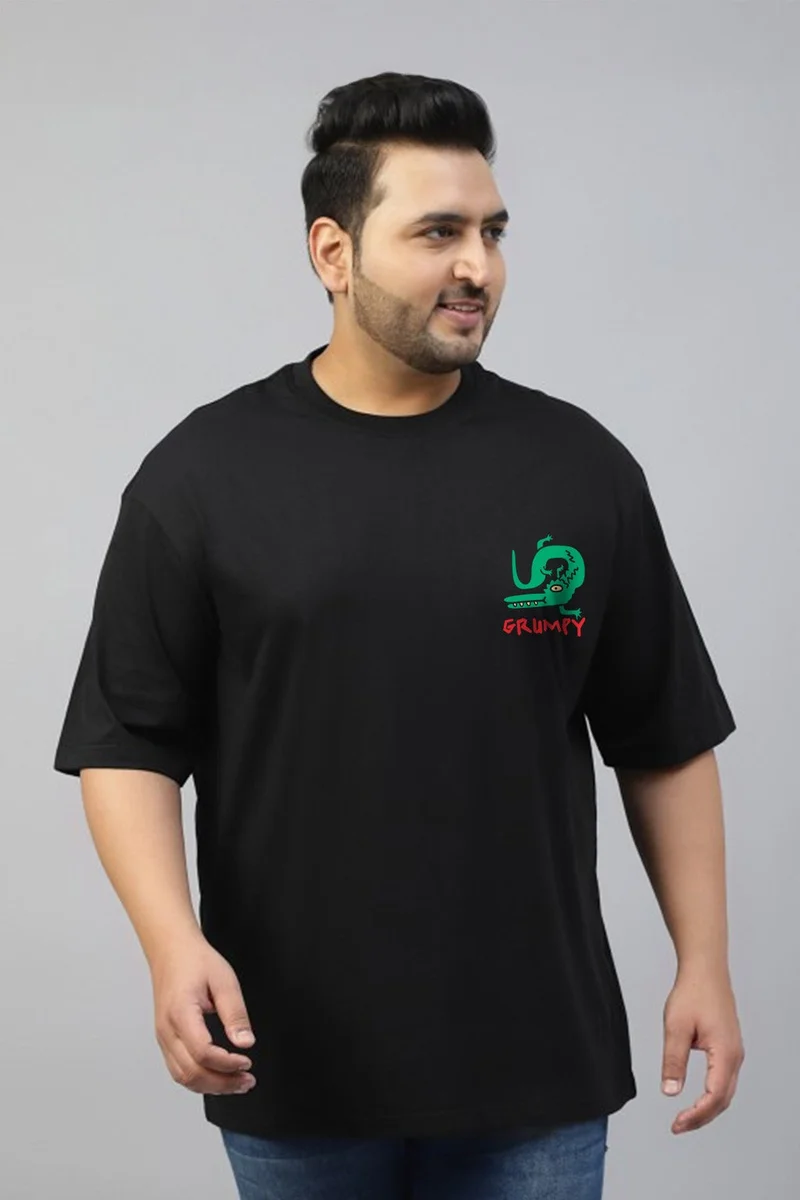 فيردو Veirdo Men’s Oversized , Plus Size  & Regular Fit T-Shirt | Premium Cotton Casual Tee