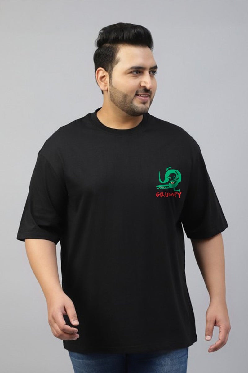 Veirdo Men’s Oversized , Plus Size  & Regular Fit T-Shirt | Premium Cotton Casual Tee - Image 1