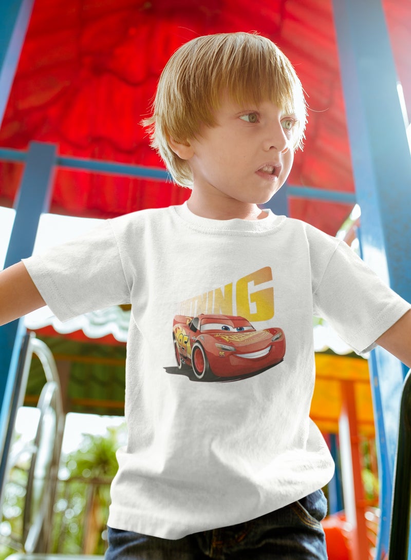 ZOOM McQueen Lightning T-Shirt Design For Boys 