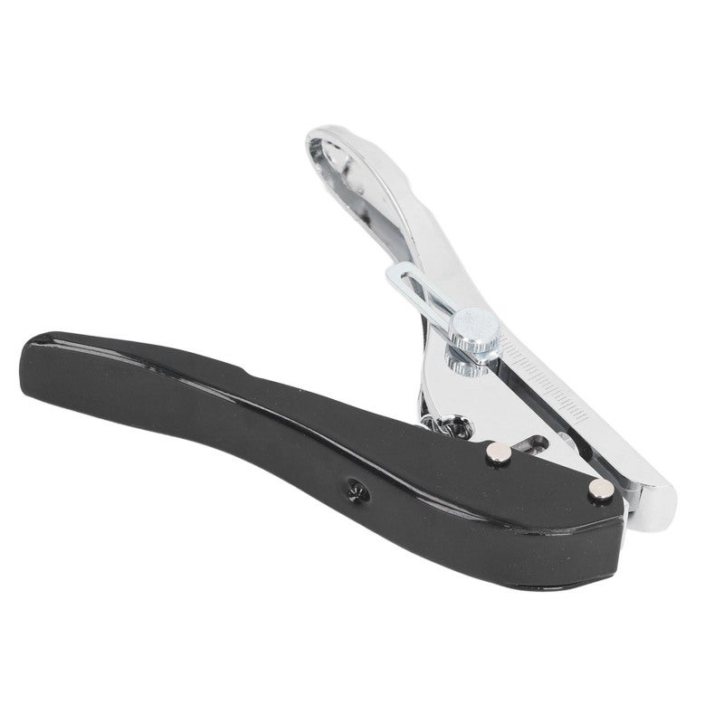 Handheld Pliers 8mm Punch Size Premium Aluminum Zinc Alloy Construction - Clear Accurate Scale Drill Bits for Card PVC Thin Wood Hole Punching, Portable Comfortable Handle for Handheld Operation - Image 1