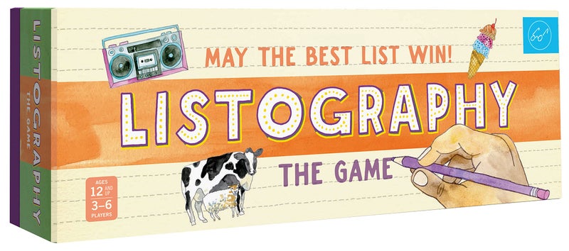 Chronicle Books Listography The Game May The Best List Win Board Games Games for Adults Adult Board Games - Image 2