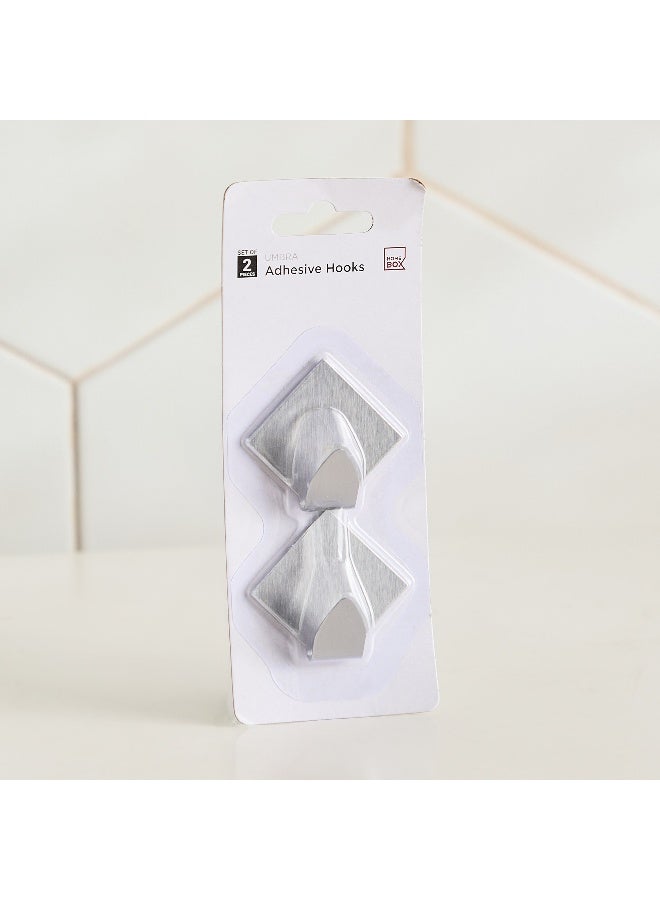 Home Box Metal Diamond Hooks - Set of 2 - Image 4