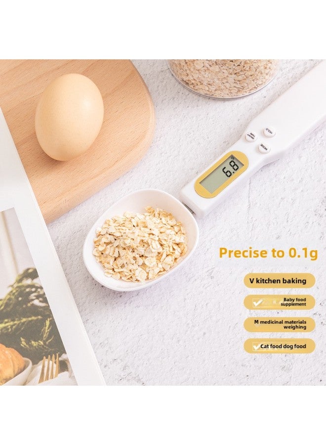 Electronic Scale Measuring Spoon Scale High Precision Measuring Spoon Baking Baby Milk Powder Spoon Weighing Grams Scale Kitchen Weighing Spoon-Color:Electronic Measuring Spoon Scale -Specifications:No Specifications  - Image 2