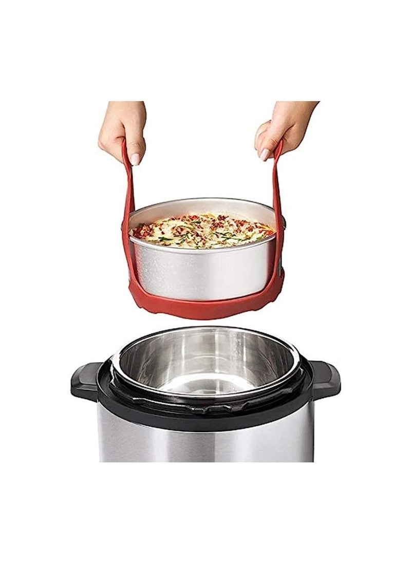 Spaceshoop Silicone Pressure Sling Pressure Cooker Holder Instant Boat or All Squeeze Cookers for Egg Cooking Grill and Food Steamer  - Image 3