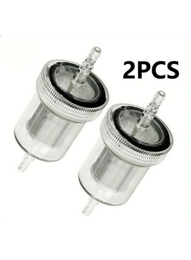 2pcs Inline Fuel Filter For Parking Air Diesel Heater Compatible With Popular Models - Image 1