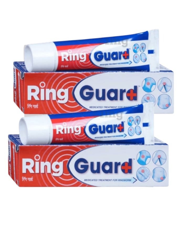 Ring Guard 2 Pack Antifungal Pain Relief Cream 20g - Image 1