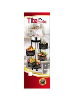 Tiba Metal turbo, 5 round, large size, anti-rust, 360 degree rotation, new shape  - Image 4