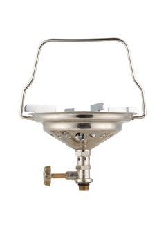 DPT Small gas stove for trips, Foldable Small Camping stove, Silver, burner medium  - Image 3