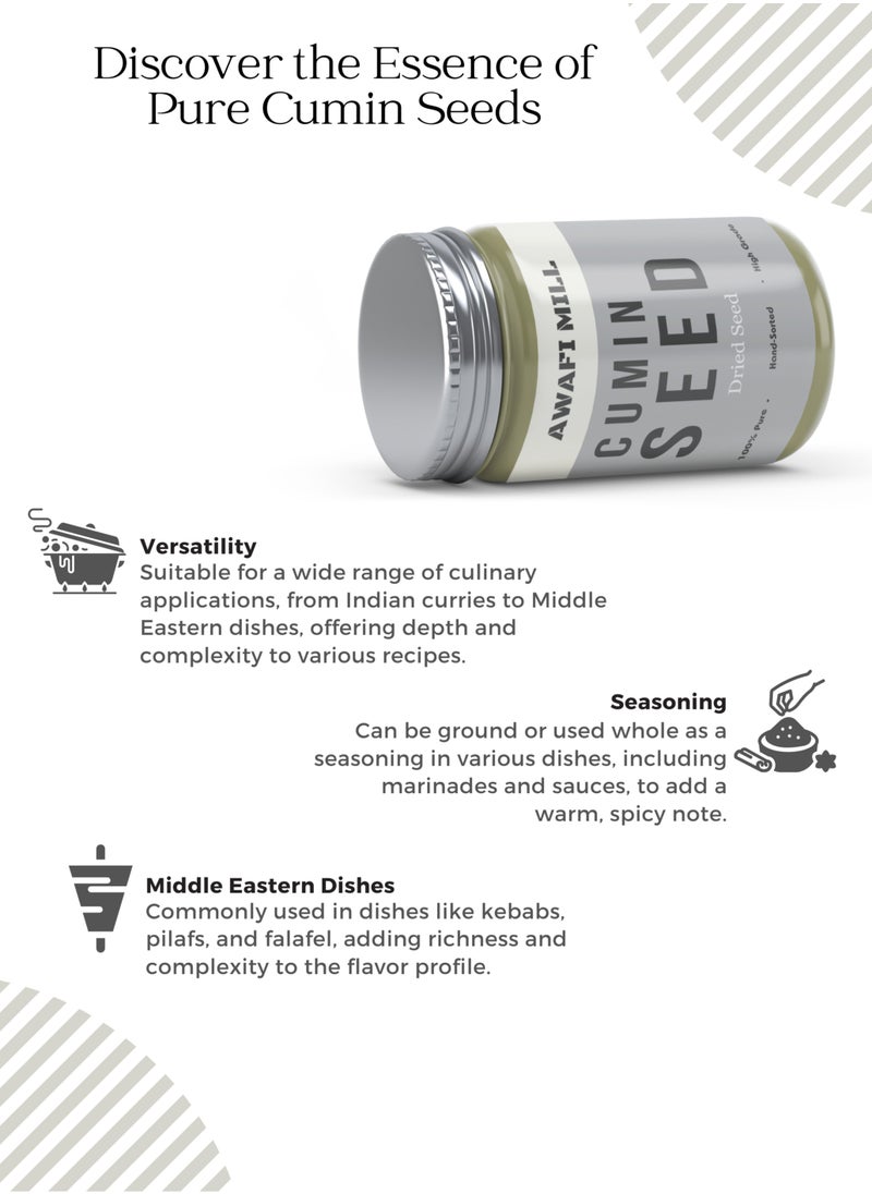 Awafi Mill Awafi Mill Whole Cumin Seeds | Premium Aromatic Spice for Flavorful Dishes  - Image 3