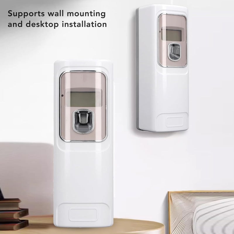 Dpofirs Automatic Air Freshener Spray Dispenser, Portable Diffuser, Wall Mounted Standing Automatic Fragrance Machine, Auto Air Fresheners Spray, for Home Bedroom Hotel - Image 5