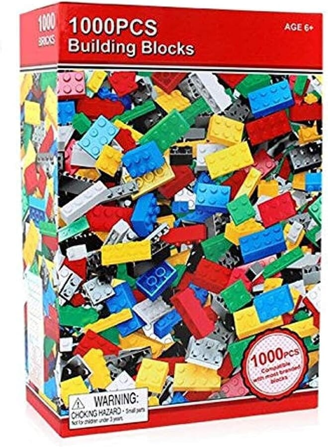 1000 Pieces Building Blocks DIY Kids Creative Bricks Brinquedos Educational Toys(one year gurantee) (one year warranty)