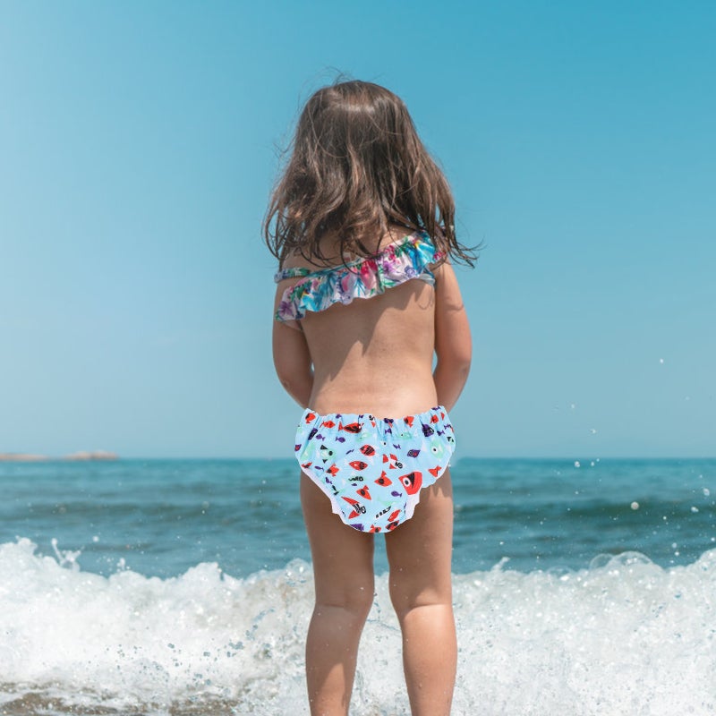 Adjustable Design Reusable Swim Diaper Chinlon Material For Bathing 1Pack - Image 5
