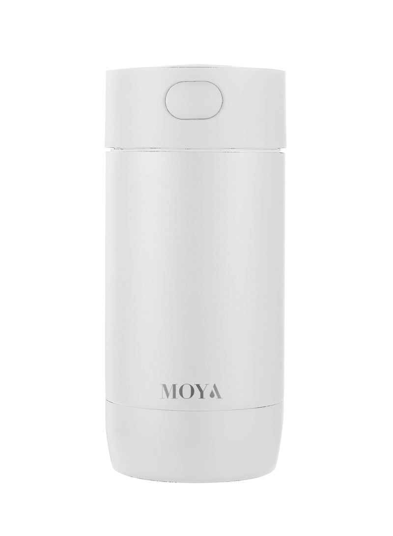 Moya "Ripple" 240ml Travel Coffee Mug White - Image 1