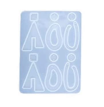 Artool ARTOOL Silicone Multishape Resin Art Mold Creative DIY Jewellery Keychains Pendant Making Kit Epoxy Resin Art Mould (D50) - Image 1
