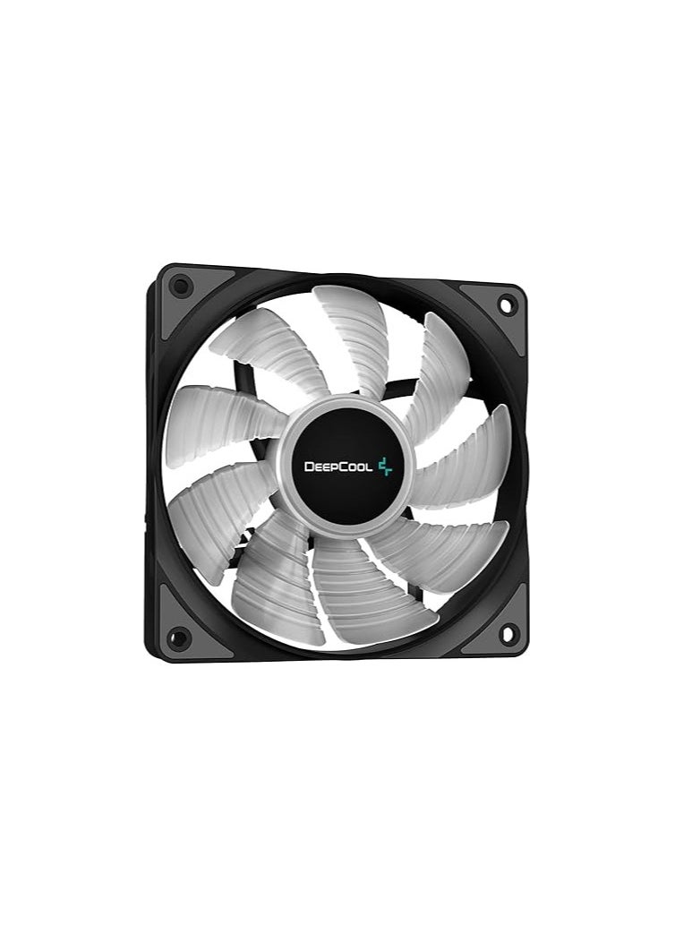 Deepcool Gammax L360 A-RGB WH AIO Liquid Cooler, 500-1800 RPM Fan Speed, 69.34 CFM Airflow, Hydro Bearing, 4 Pin PWM Fan Connector, 12 VDC Rated Voltage, Black | DP-H12CF-GL360-ARGB - pzsku/Z4EB7E47363A4FB072079Z/45/_/1700037748/90deed44-712a-44f8-a6ac-aa71c5064603