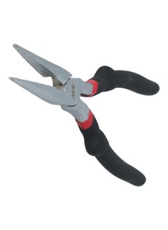 ACE Vinyl Grip Handle Long Nose Plier Silver and Black 15 cm 81-387  - Image 3