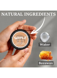 Goiple Hair Styling Clay for Men Firm Hold - Matte Finish Hair Clay Hair Paste Water Based Matte Texture Pomade Mens Hair Products - Hair Paste Clay Pomade Ideal for All Men's Hair Types 3.5oz (2PCS)  - Image 3