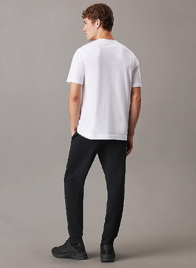 CALVIN KLEIN سروال رياضي من قماش تيري الفرنسي - Image 2
