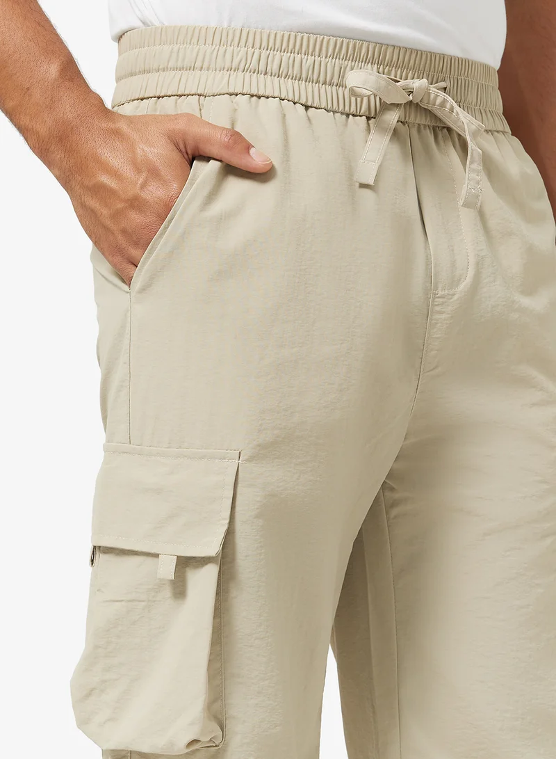 Seventy Five Drawstring Oversized Cargo Pants