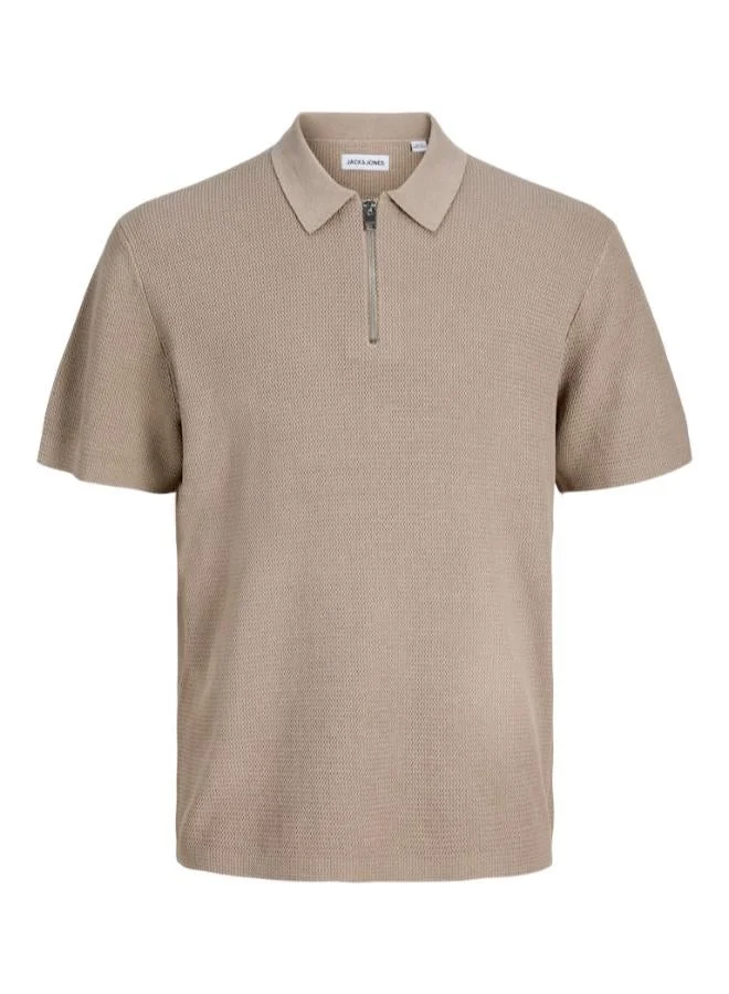 JACK & JONES  Short sleeve knit Polo shirt for Men | Best Price UAE